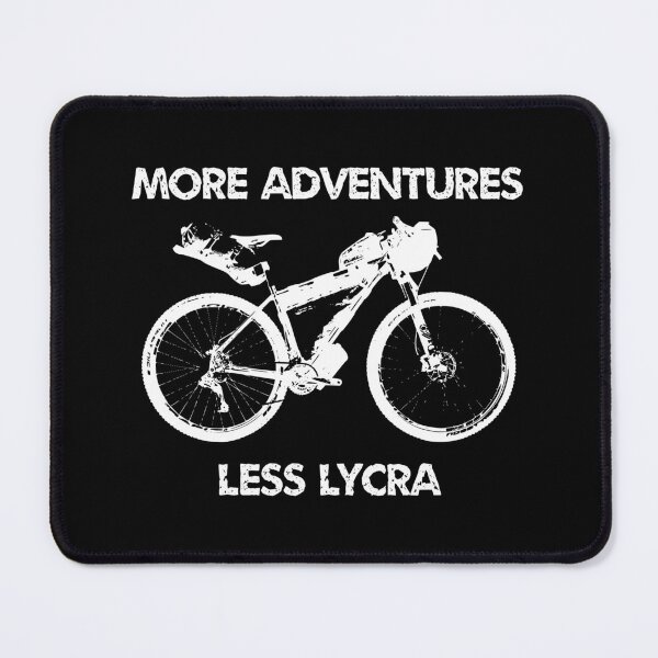 Item preview, More Adventures Less Lycra Bikepacking designed and sold by Esskay Designs.