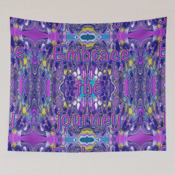 Item preview, Embrace the journey designed and sold by Flowersonstuff.
