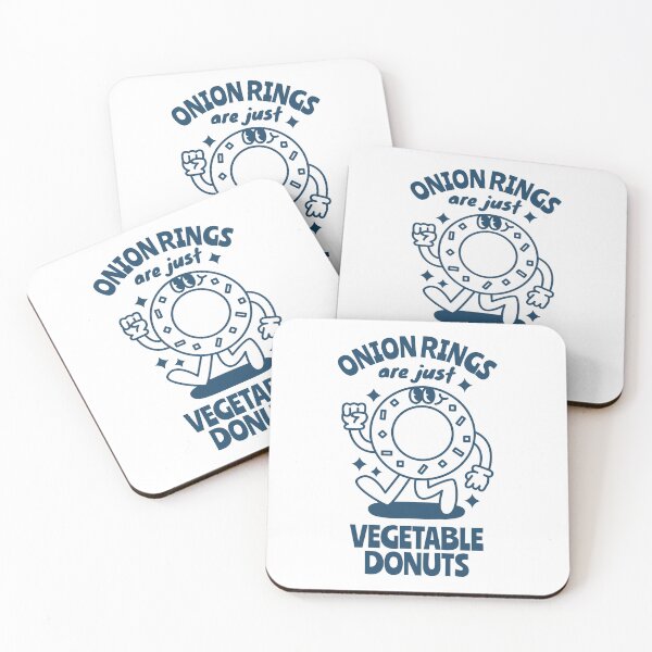 Item preview, Onion ring retro character with funny quote. designed and sold by monkik.