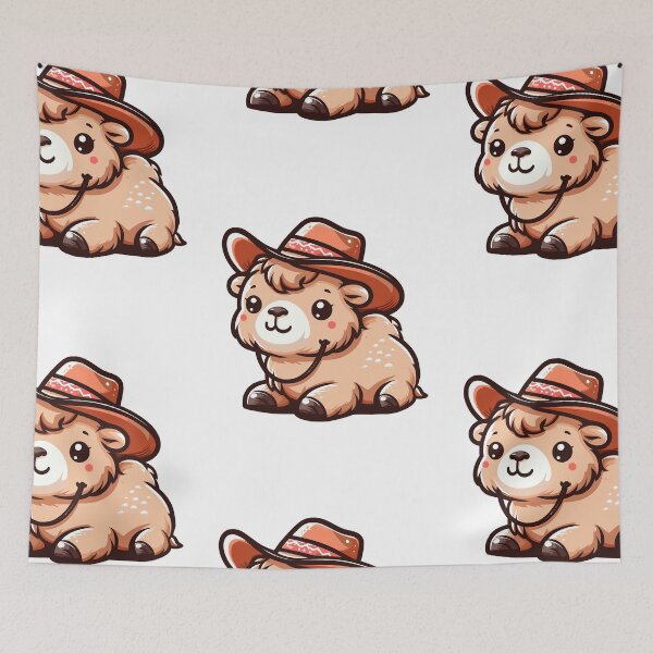 Item preview, Camel with Hat designed and sold by ArtfulWeave.