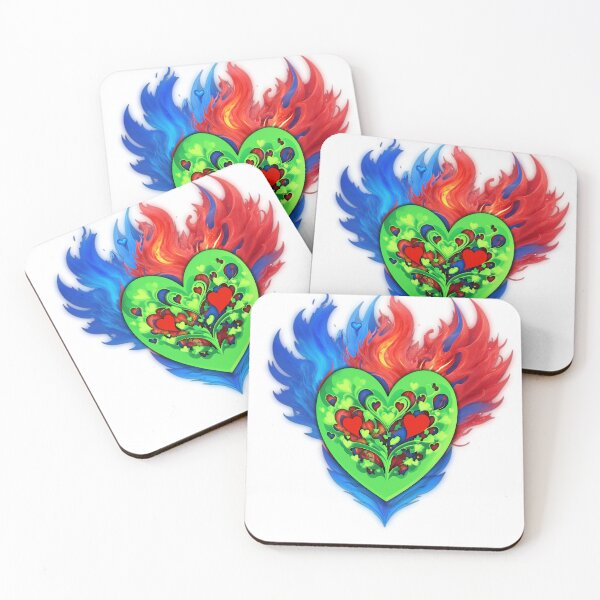 Item preview, Express Love ( heart ) With Fire Blaze on Valentine's Day  designed and sold by adhisin.