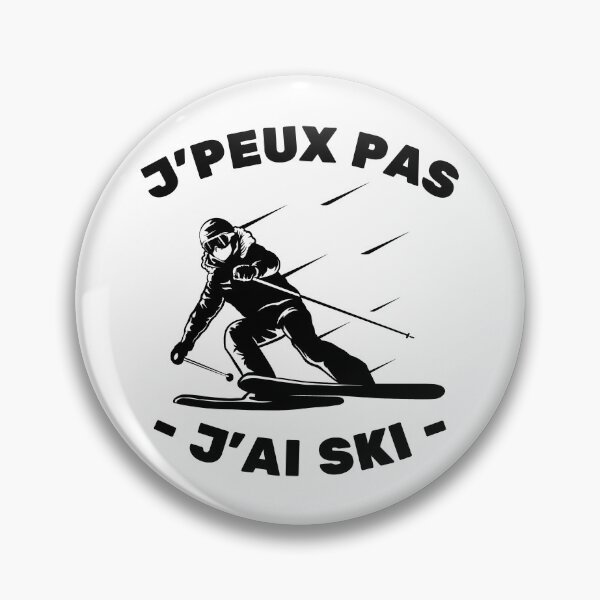Item preview, I can't I ski - skier humor gift skier designed and sold by LeShopdeMus.