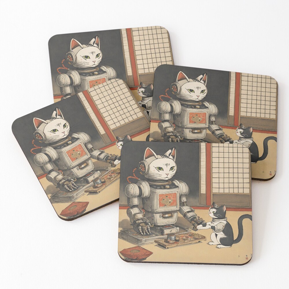 Item preview, Coasters (Set of 4) designed and sold by BoxcarDesigns.