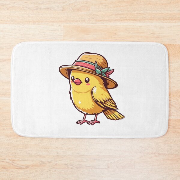 Item preview, Canary with Hat designed and sold by ArtfulWeave.