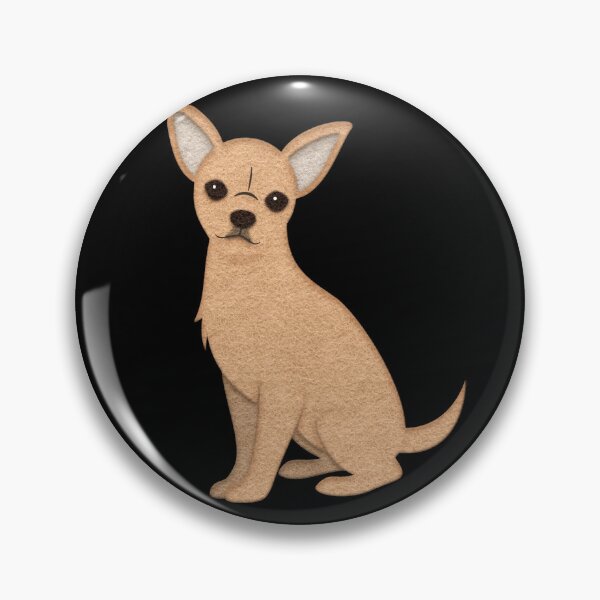Item preview, Felt Style Chihuahua Dog So Cute! by Cherie(c)2024 designed and sold by CheriesArt.