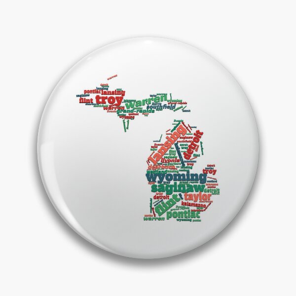 Item preview, Michigan Cities designed and sold by Yzakreativ.