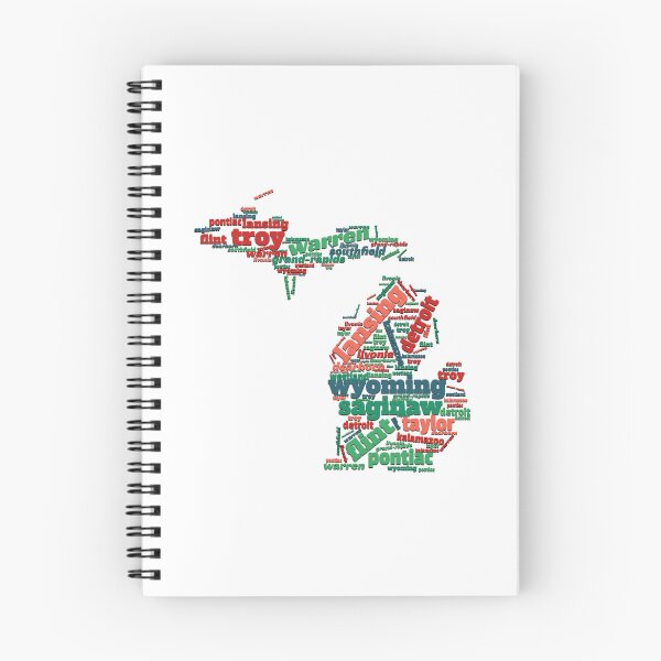 Item preview, Michigan Cities designed and sold by Yzakreativ.