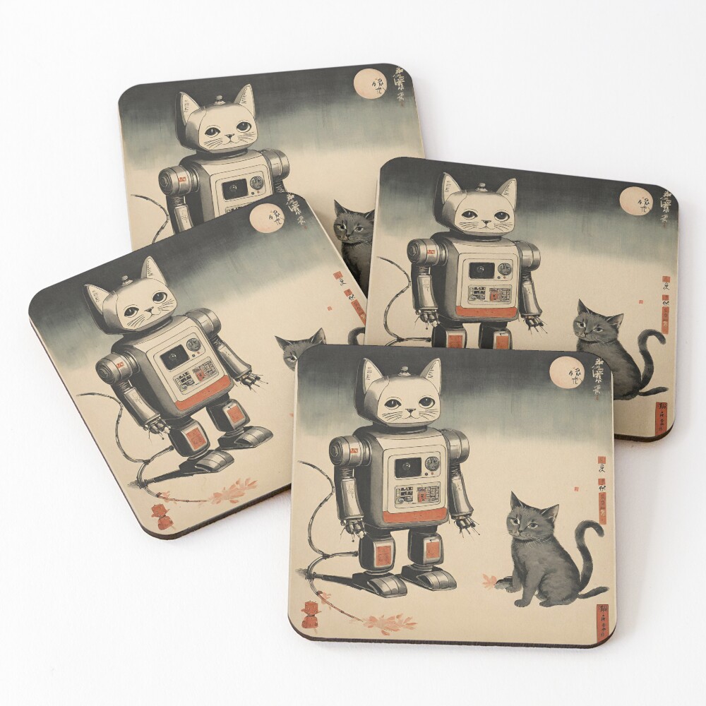 Item preview, Coasters (Set of 4) designed and sold by BoxcarDesigns.