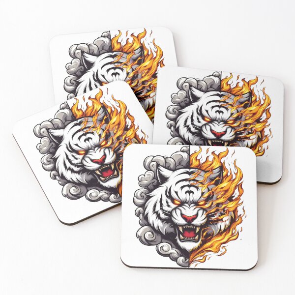 Item preview, angry tiger designed and sold by Mhtalii.