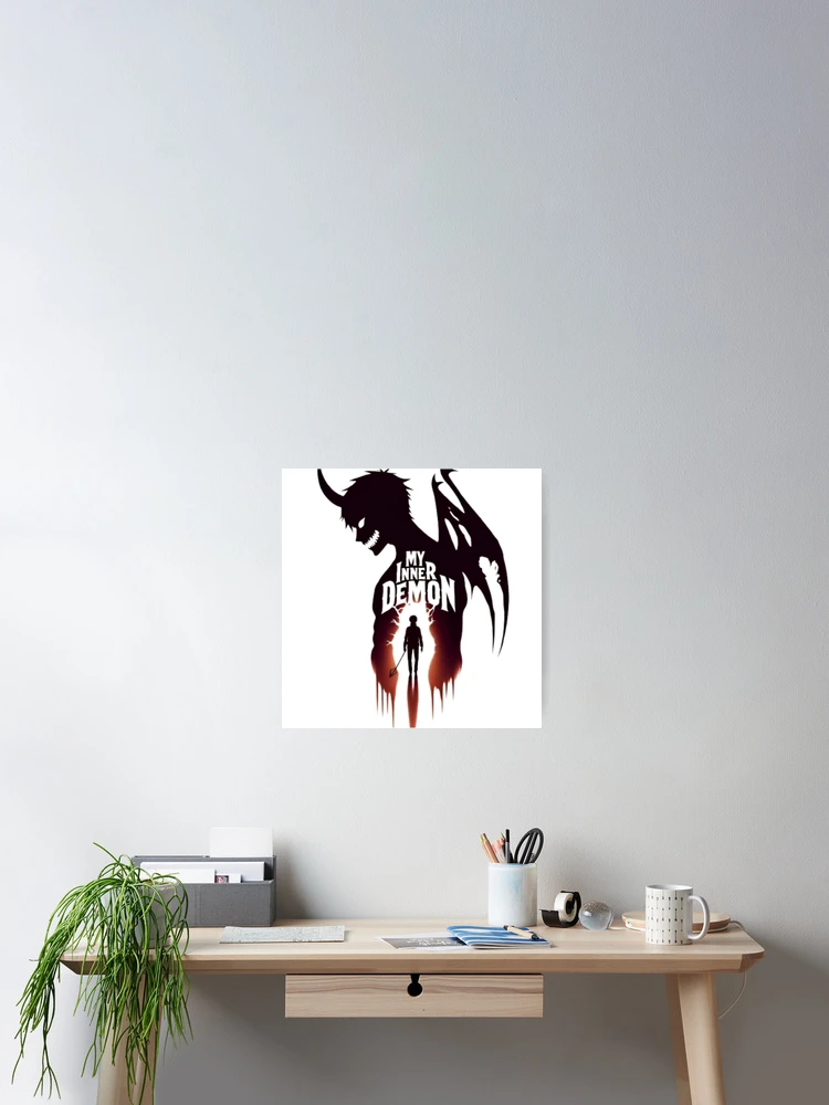 Thumbnail 2 of 3, Poster, My Inner Demons designed and sold by Day Dreamer.