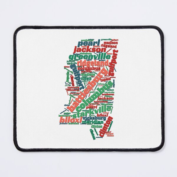 Item preview, Mississipi Cities designed and sold by Yzakreativ.