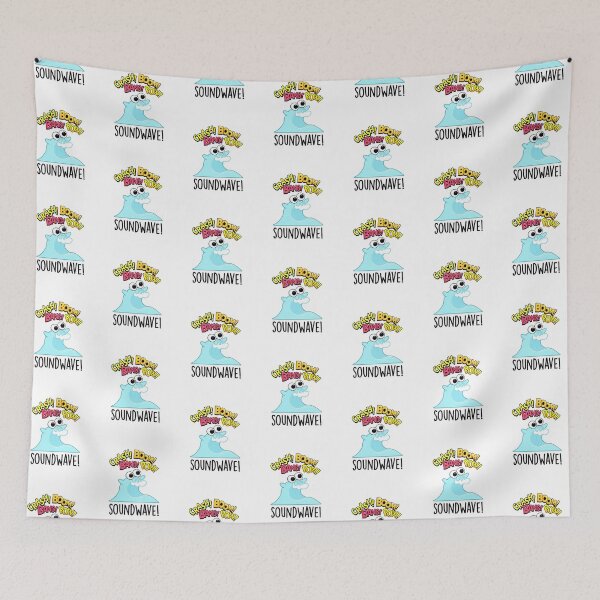 Item preview, Sound Wave Funny Ocean Pun  designed and sold by punnybone.