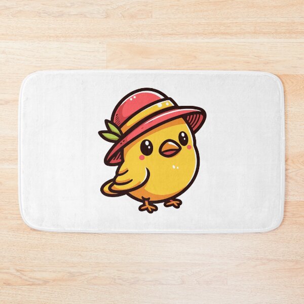 Item preview, Cool Canary in Hat designed and sold by ArtfulWeave.