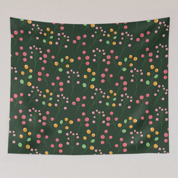 Item preview, Wild berries pattern designed and sold by pinkyfish1010.