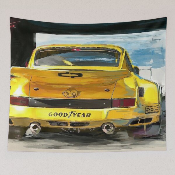 Item preview, Porsche Art Print designed and sold by Road To Track.