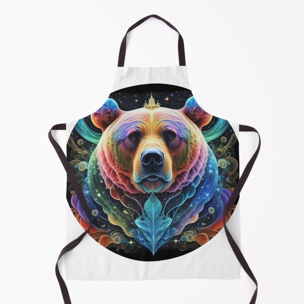 Aperçu de l'œuvre Bear Fluid Art créée et vendue par Zibis09.