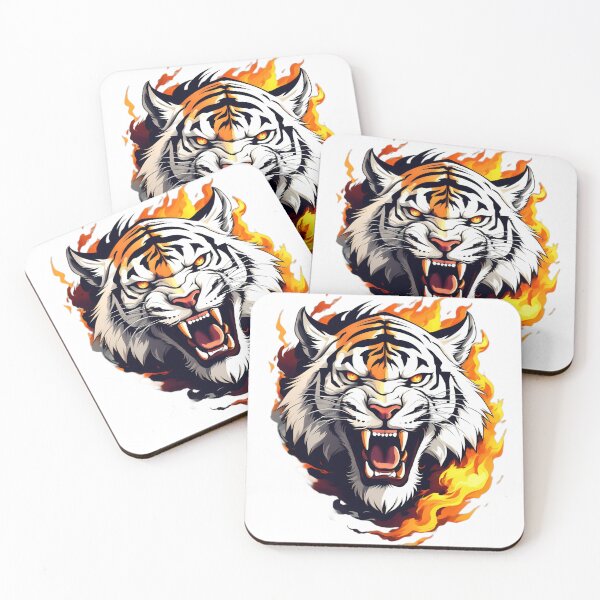 Item preview, angry tiger designed and sold by Mhtalii.