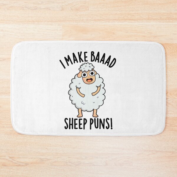 Item preview, I Make Bad Sheep Puns Funny Animal Pun  designed and sold by punnybone.