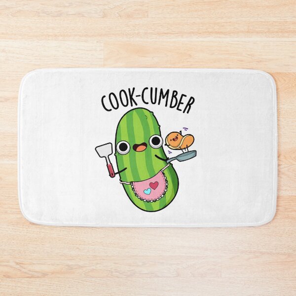 Item preview, Cook-cumber Funny Cucumber Pun  designed and sold by punnybone.