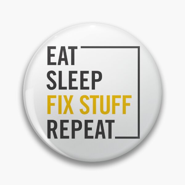 Item preview, Mechanic & Repairman Essentials: Eat, Sleep, Fix Stuff, Repeat  designed and sold by artworkathome.