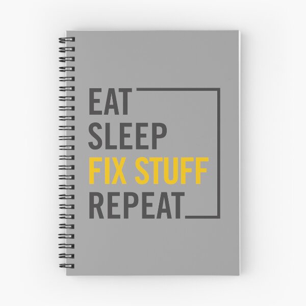 Item preview, Mechanic & Repairman Essentials: Eat, Sleep, Fix Stuff, Repeat  designed and sold by artworkathome.