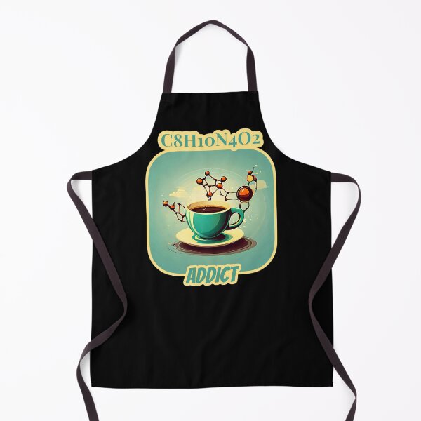 Item preview, Funny Caffeine addict chemist. Molecular formula of coffee. Chemistry humor. designed and sold by Unitepeople.