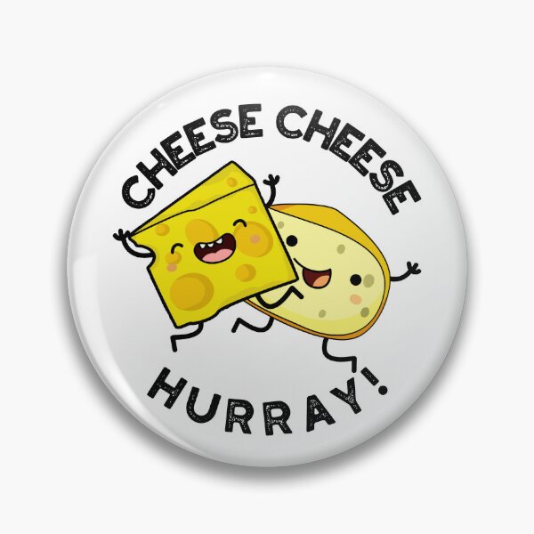 Item preview, Cheese Cheese Hurray Funny Cheese Pun  designed and sold by punnybone.