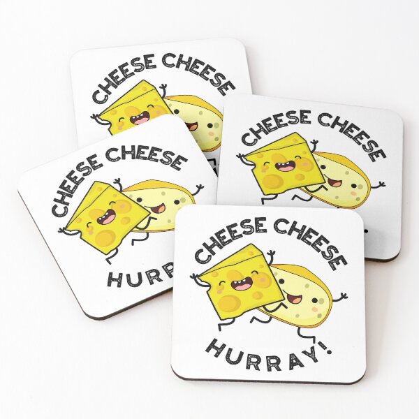Item preview, Cheese Cheese Hurray Funny Cheese Pun  designed and sold by punnybone.