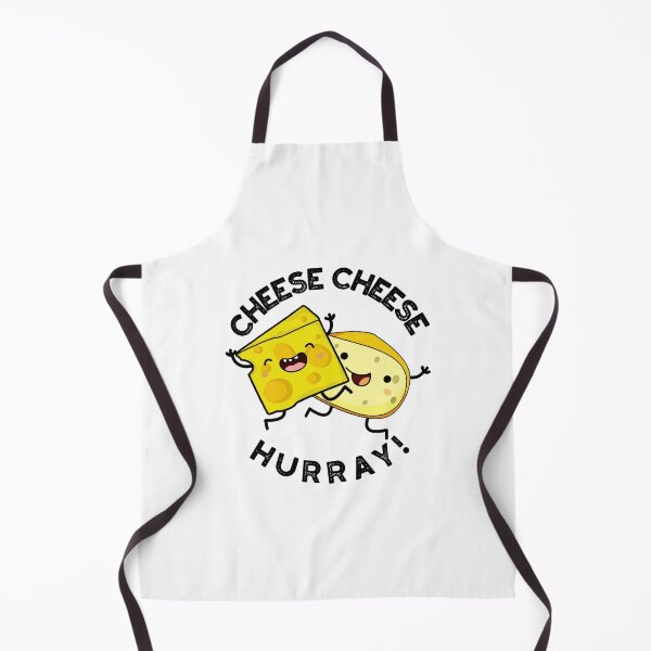Item preview, Cheese Cheese Hurray Funny Cheese Pun designed and sold by punnybone.