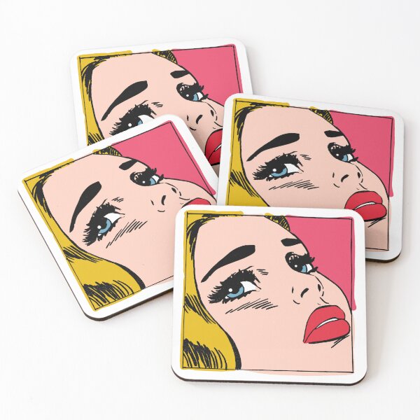 Item preview, Pop Art Girl - Valerie - Cutlooseart Illustration By Peter Taylor Ward designed and sold by cutlooseart.