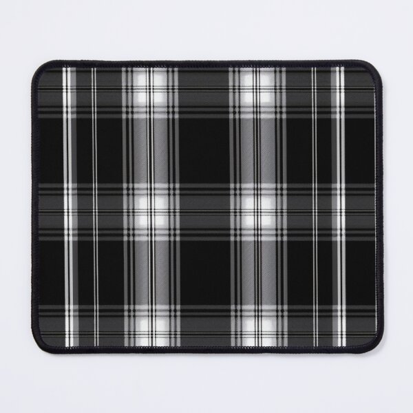 Item preview, Classic Monochrome Plaid Pattern designed and sold by ColorfulVanilla.
