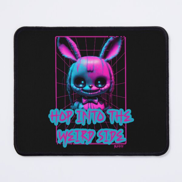 Item preview, Creepy Neon Bunny Rabbit designed and sold by Mlaniel.