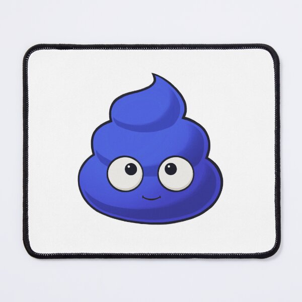 Item preview, Azure Blue Poopoo designed and sold by Poopielandia.