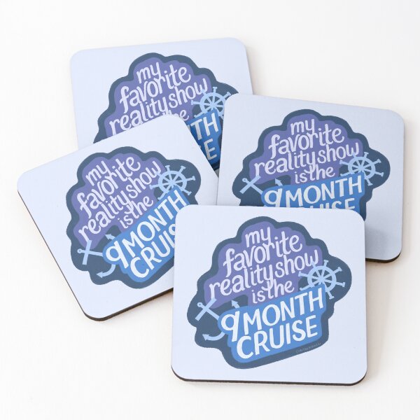 Item preview, My Favorite Reality Show is the 9 Month Cruise Tiktok Quote Internet Funny Saying Drawing Cruise Cruisetok Instagram Viral Meme designed and sold by Amber  Liu.
