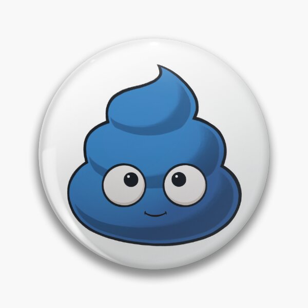Item preview, Denim Blue Poopoo designed and sold by Poopielandia.