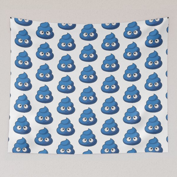 Item preview, Denim Blue Poopoo designed and sold by Poopielandia.