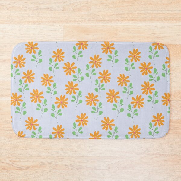 Item preview, Colourful orange flowers  designed and sold by pinkyfish1010.