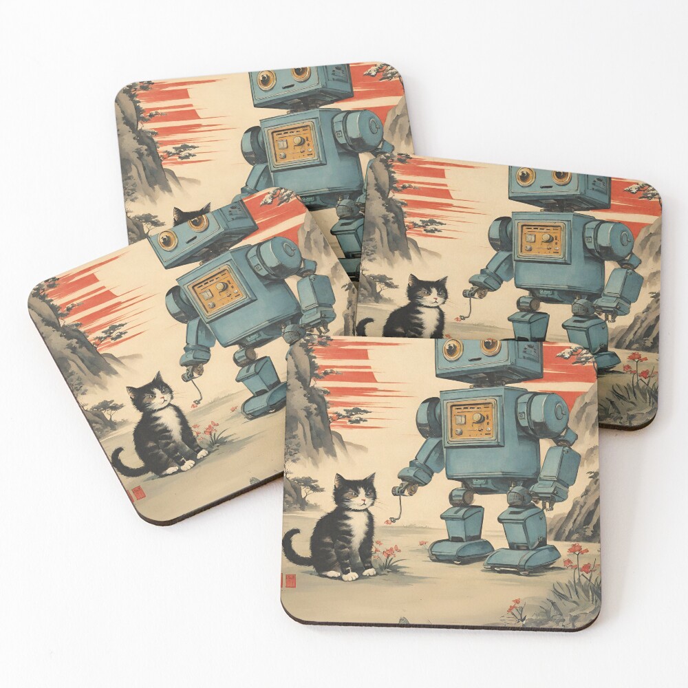 Item preview, Coasters (Set of 4) designed and sold by BoxcarDesigns.