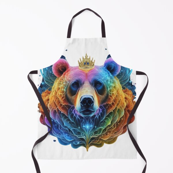 Aperçu de l'œuvre Bear Fluid Art créée et vendue par Zibis09.