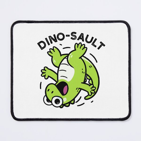 Item preview, Dinosault Funny Dinosaur Pun  designed and sold by punnybone.