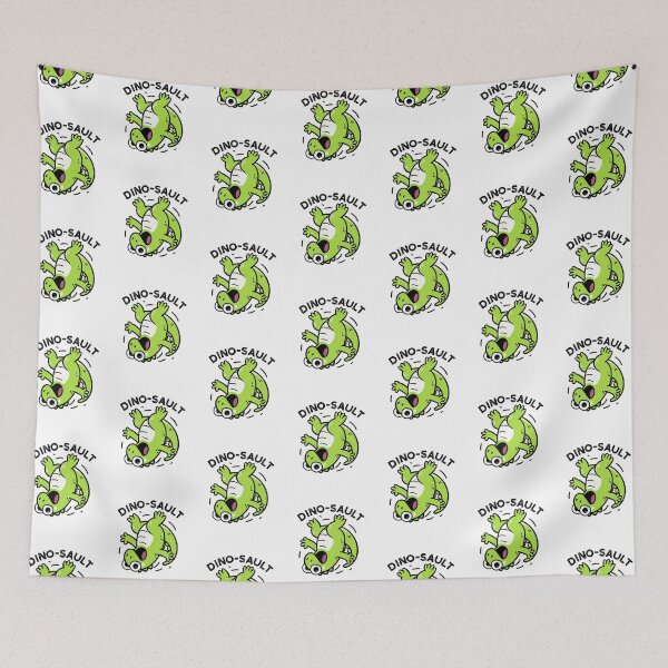 Item preview, Dinosault Funny Dinosaur Pun  designed and sold by punnybone.