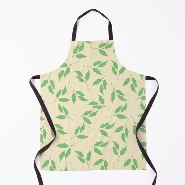 Item preview, Spring green leaves print designed and sold by pinkyfish1010.