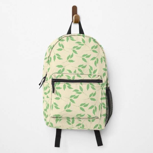 Vista previa del artículo con la obra «Estampado de hojas verdes primaverales.», diseñado y vendido por pinkyfish1010.