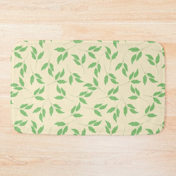 Item preview, Spring green leaves print designed and sold by pinkyfish1010.