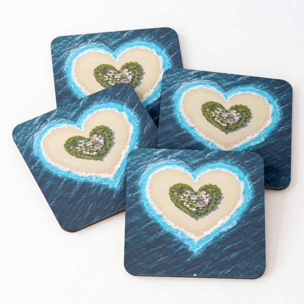 Item preview, Heart shaped island designed and sold by M-Y-A-R-T-.