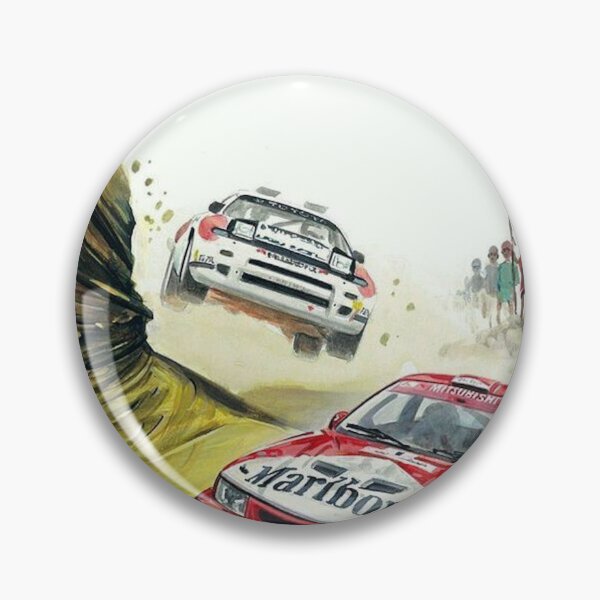 Item preview, Mitsubishi Lancer Evolution vs Toyota Celica – Lámina artística de leyendas del rally japonés designed and sold by Road To Track.