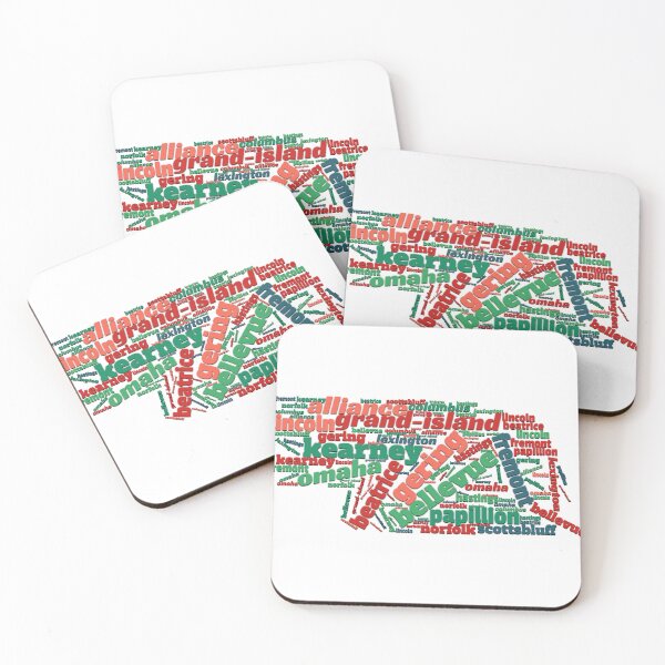 Item preview, Nebraska Cities designed and sold by Yzakreativ.