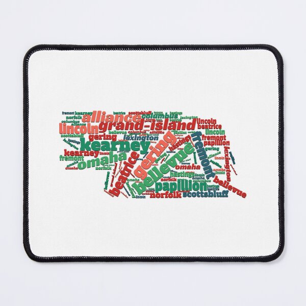 Item preview, Nebraska Cities designed and sold by Yzakreativ.