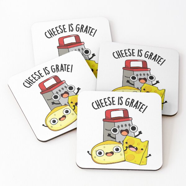 Item preview, Cheese Is Grate Funny Food Pun  designed and sold by punnybone.