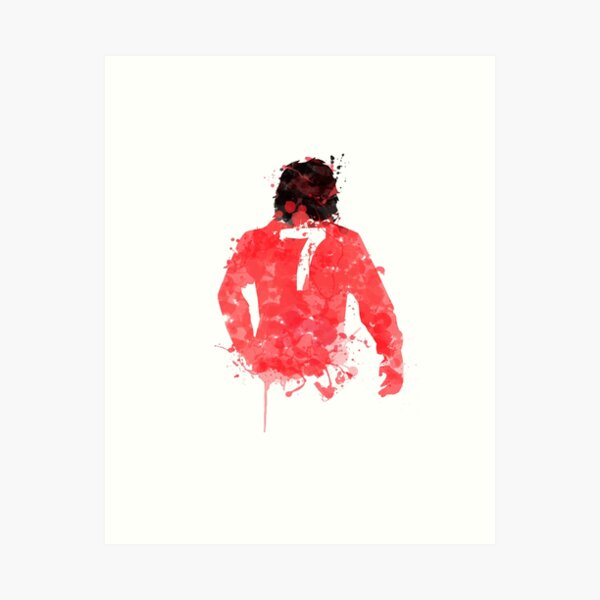 Item preview, George Best - Manchester United Art designed and sold by FootballArcade.